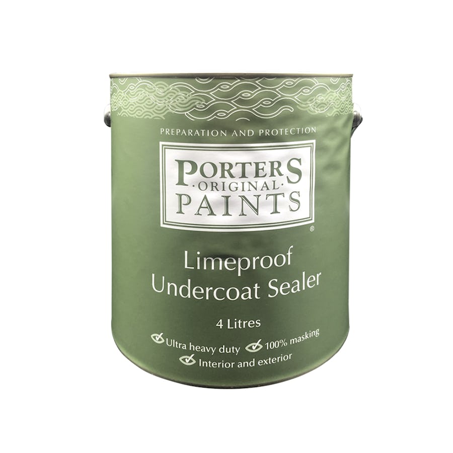 Porter's Paints Limeproof Undercoat Sealer 4L